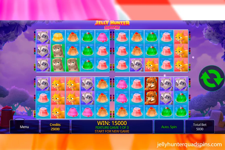 Jelly Hunter Quadspins Demo Preview